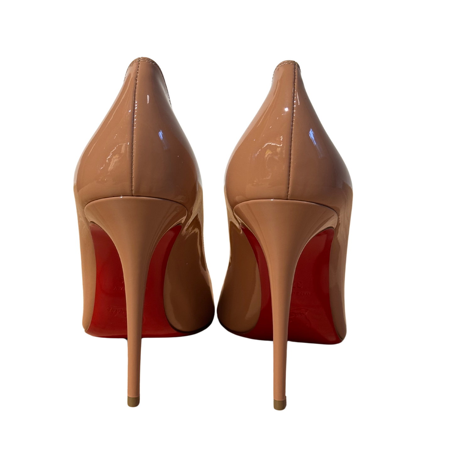 KATE LOUBOUTIN NUDE VERNIS