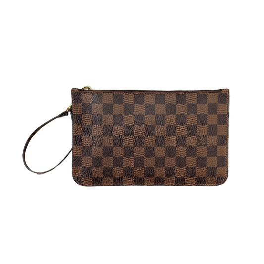 POCHETTE PIATTA DAMIER EBENE