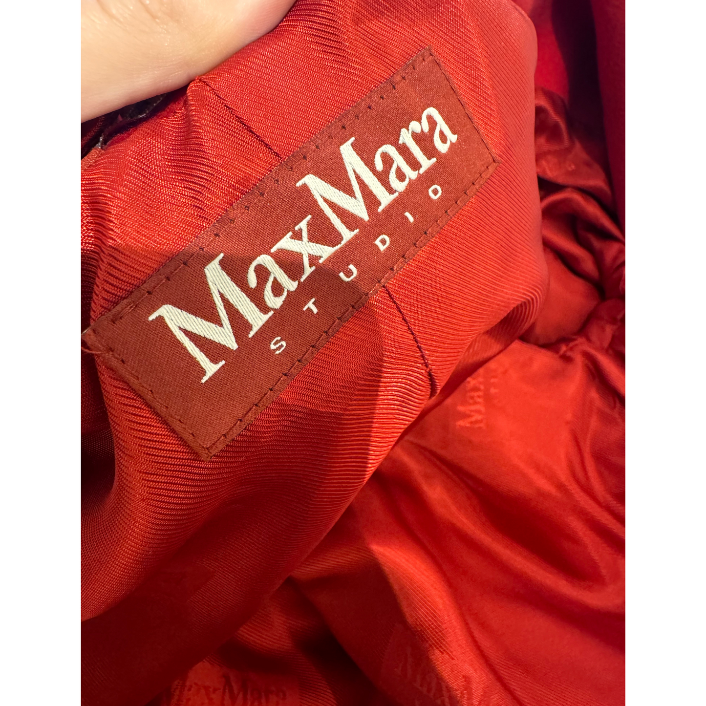 CAPPOTTO MAX MARA ROSSO