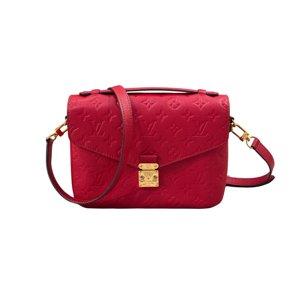 METIS PELLE EMPREINTE ROSSA LOUIS VUITTON