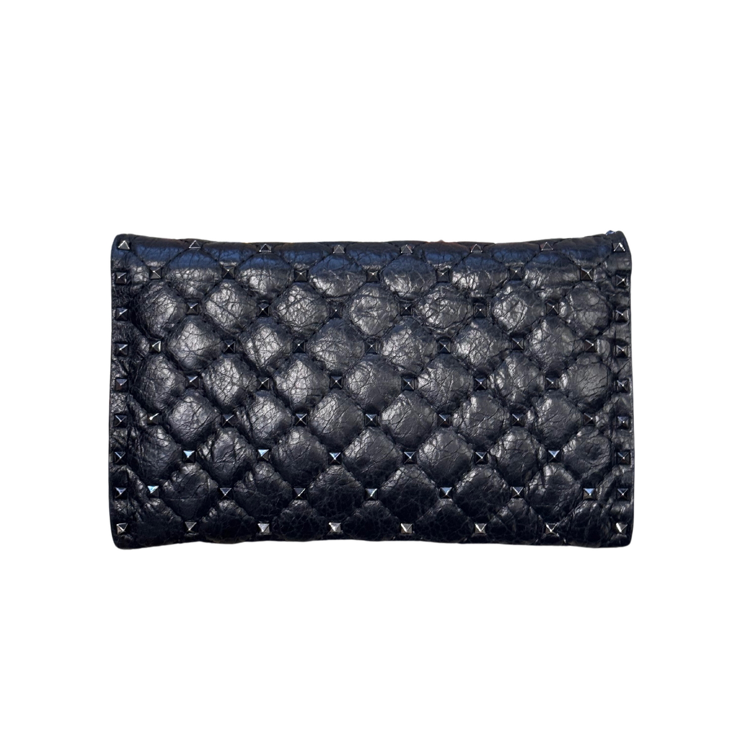 POCHETTE VALENTINO SPIKE NERA