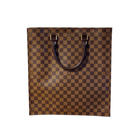 SAC PLAT LOUIS VUITTON DAMIER EBENE