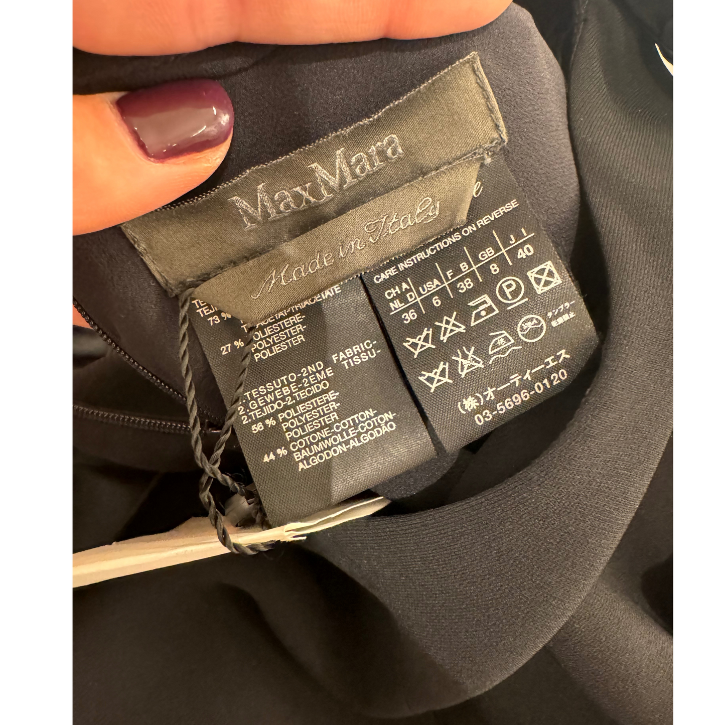 ABITO MAX MARA NERO