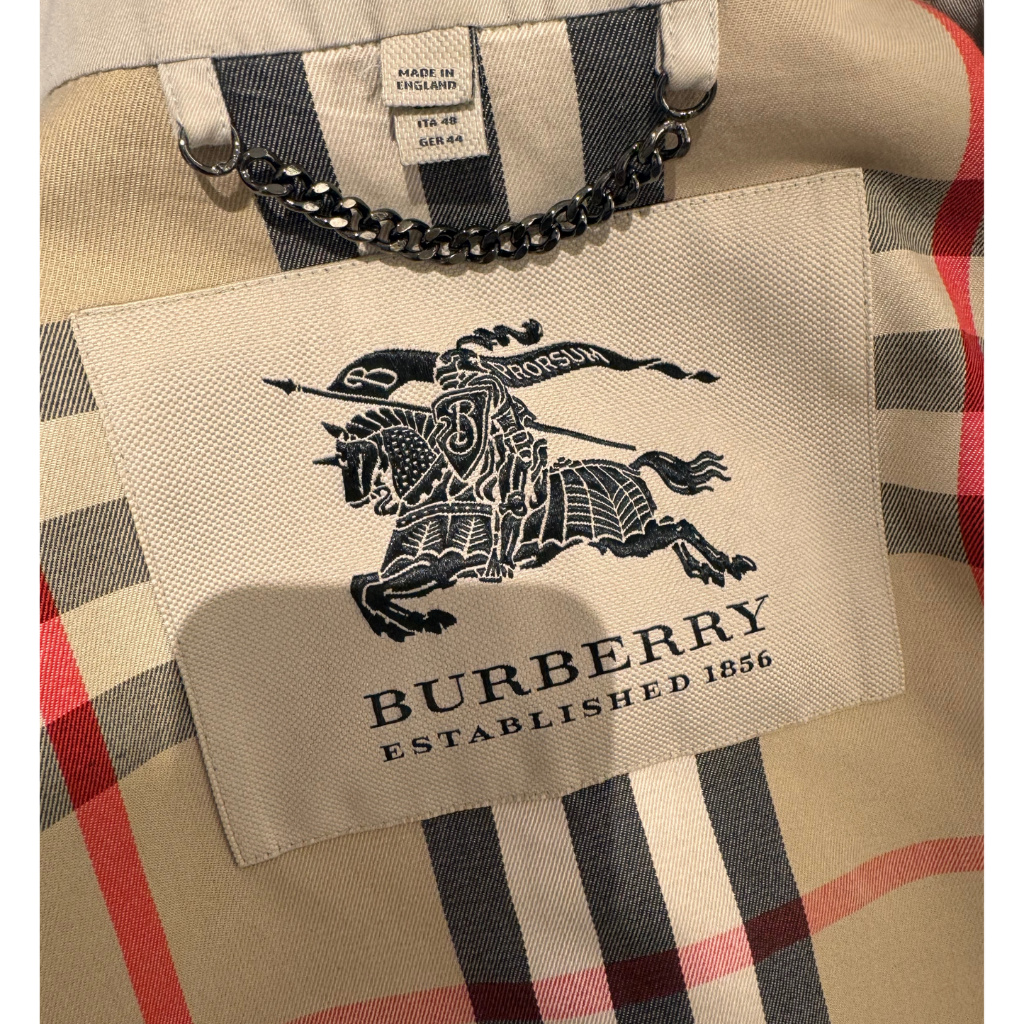 IMPERMEABILE BURBERRY BEIGE