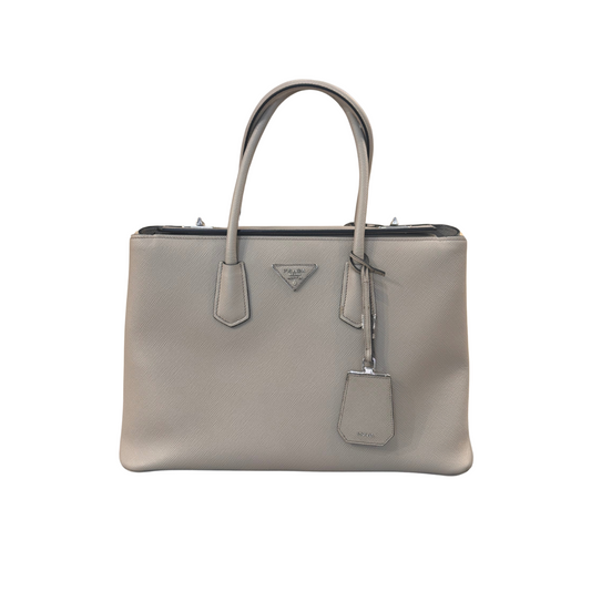 PRADA PELLE SAFFIANO GRIGIO GHIACCIO