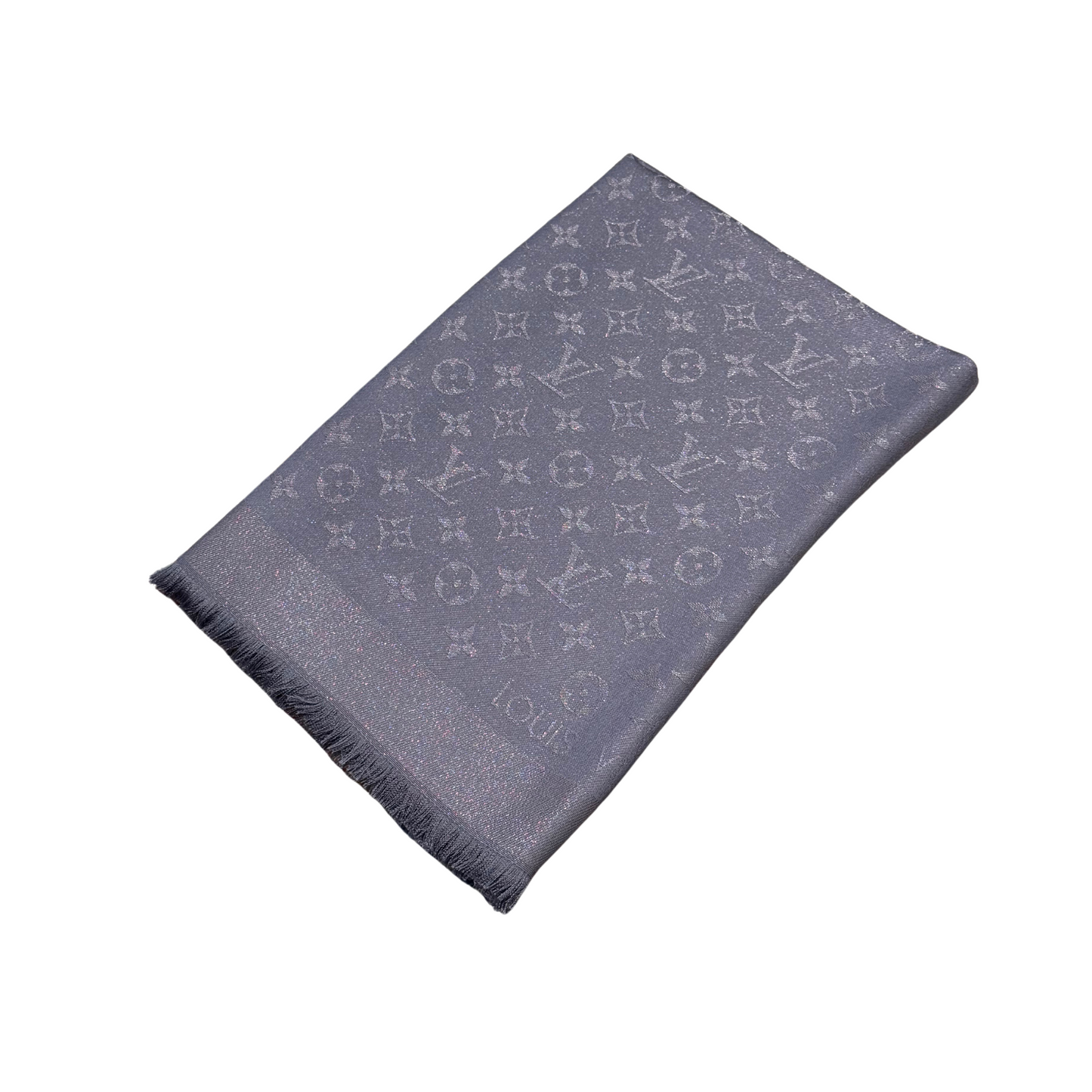 STOLA LOUIS VUITTON SHINE BLU/GRIGIO