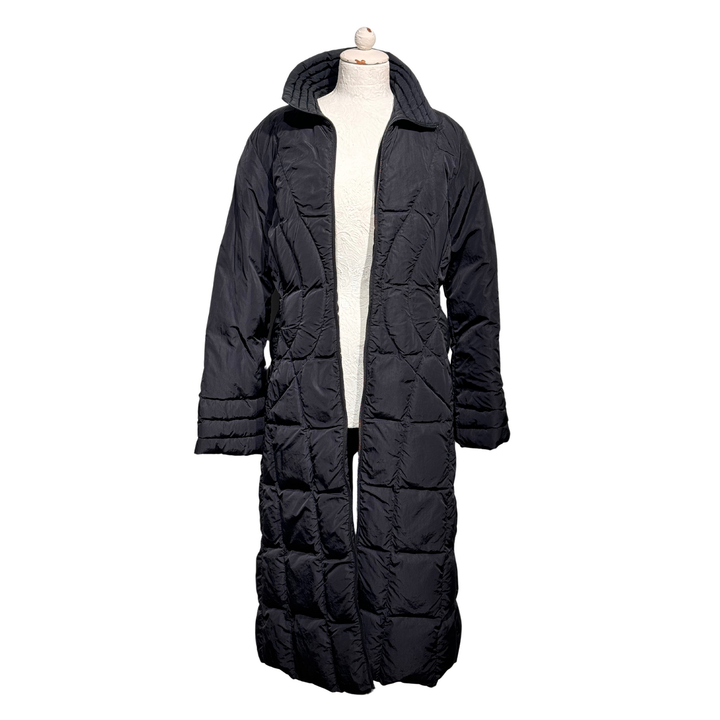 PIUMINO LUNGO MONCLER NERO