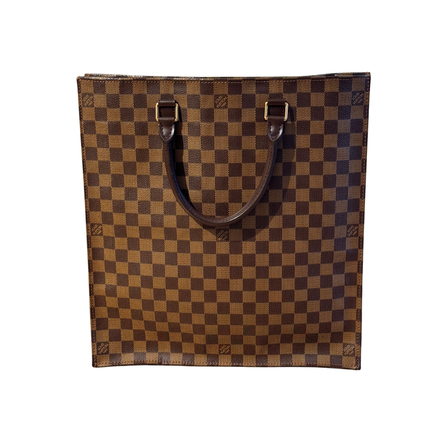 SAC PLAT LOUIS VUITTON DAMIER EBENE