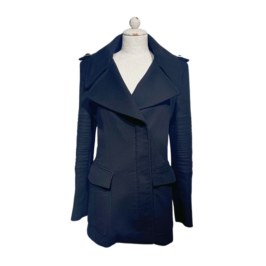 CAPPOTTO GUCCI NERO LANA E CASHMERE