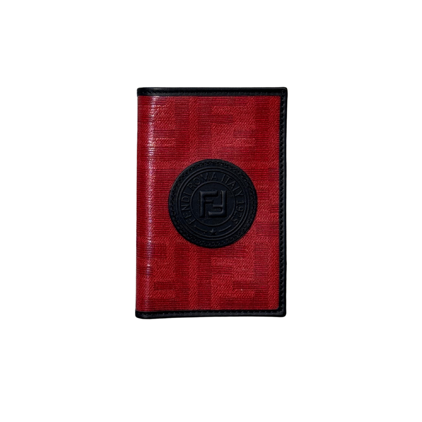 PORTACARTE FENDI ROSSO