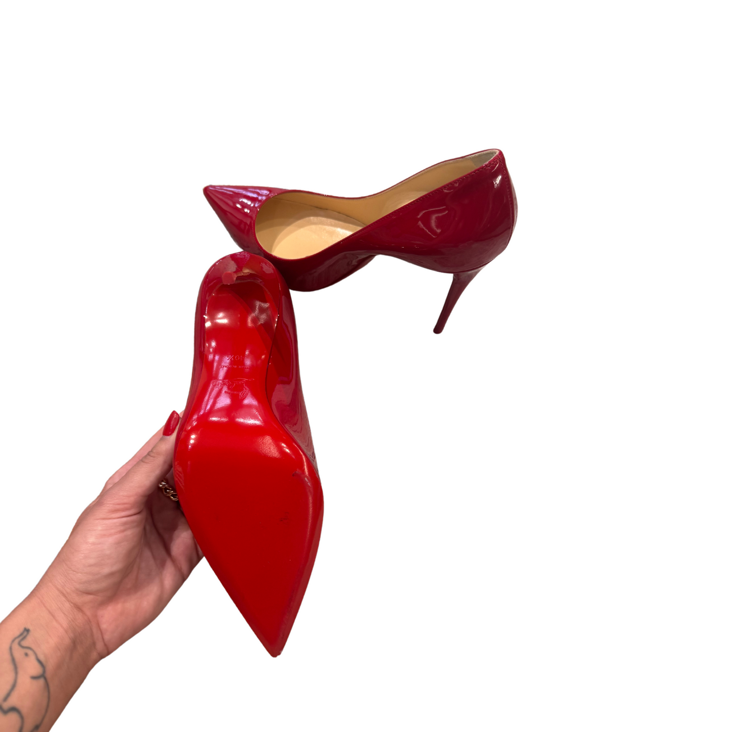 DECOLLETE SO KATE LOUBOUTIN ROSSE