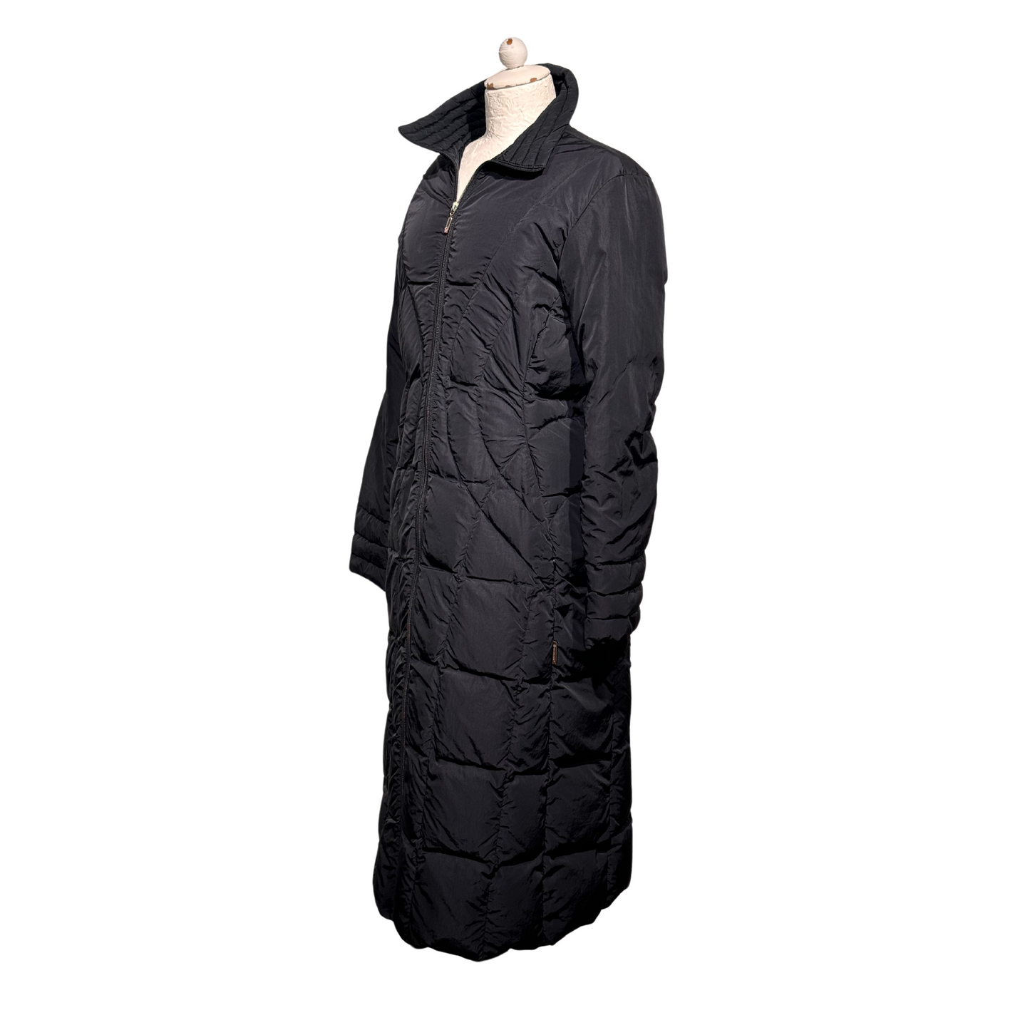 PIUMINO LUNGO MONCLER NERO