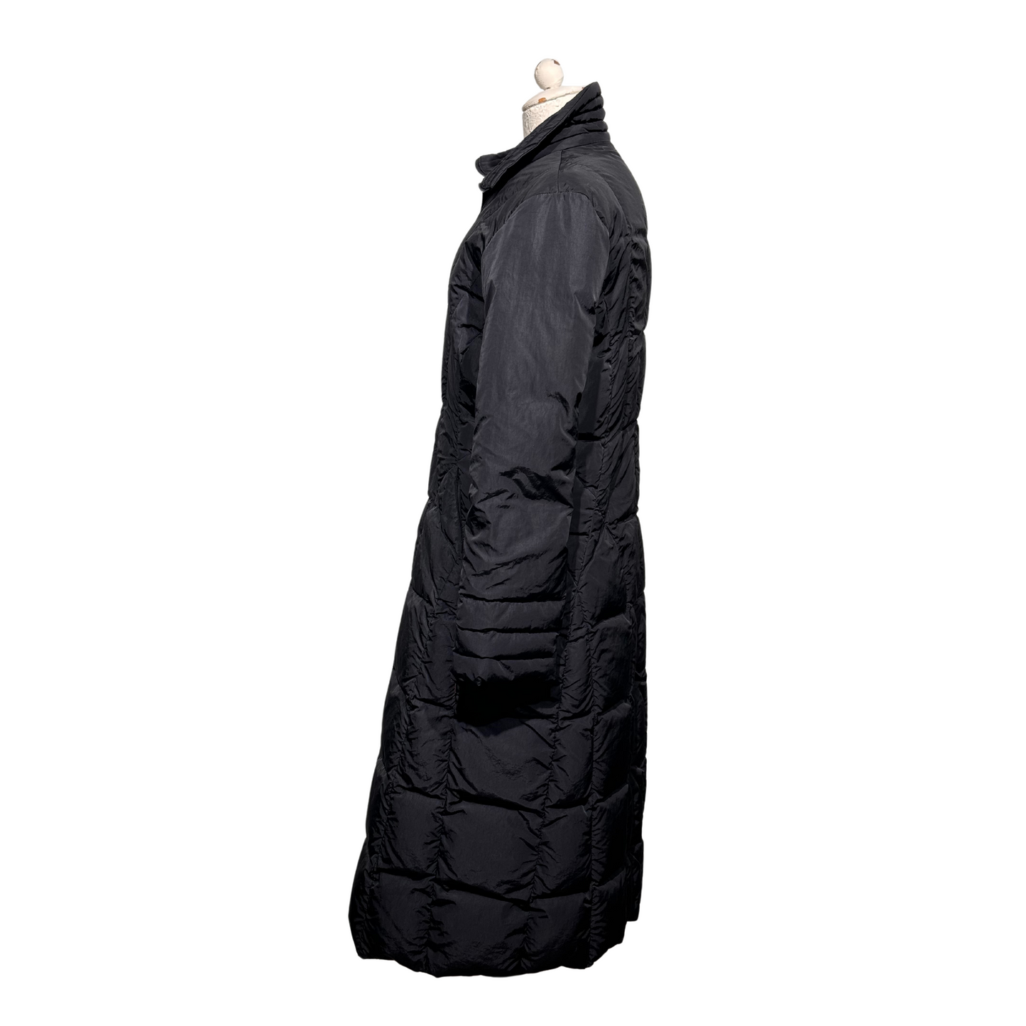 PIUMINO LUNGO MONCLER NERO