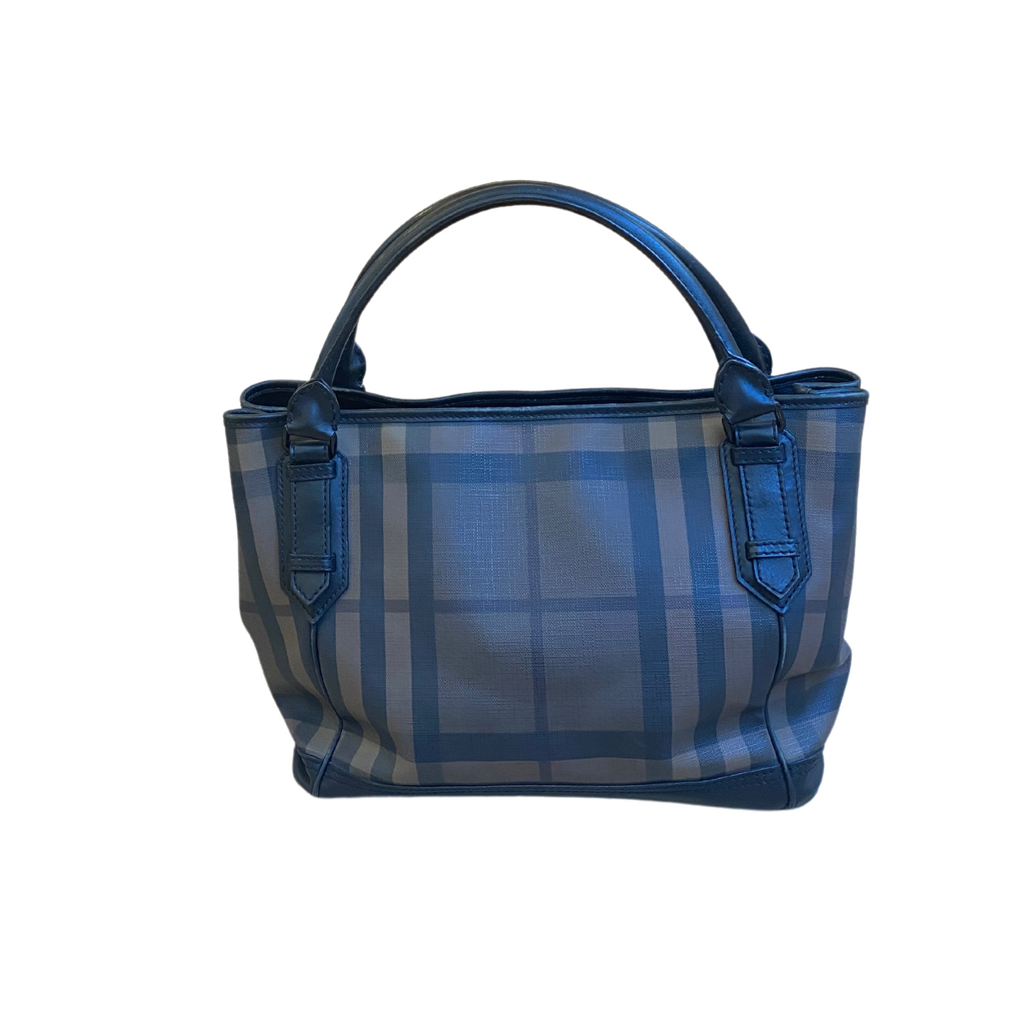 SHOPPER BURBERRY TARTAN SCURO