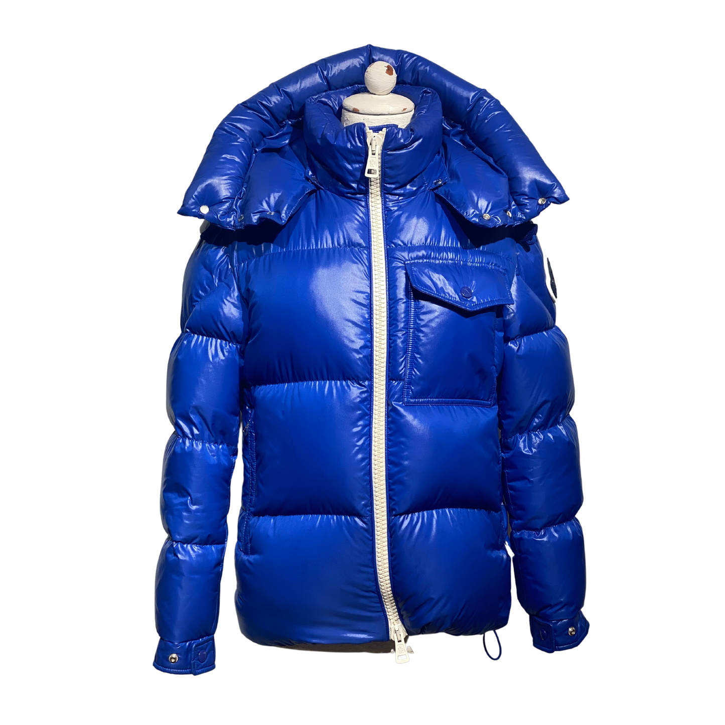 PIUMINO MONCLER BLU ELETTRICO