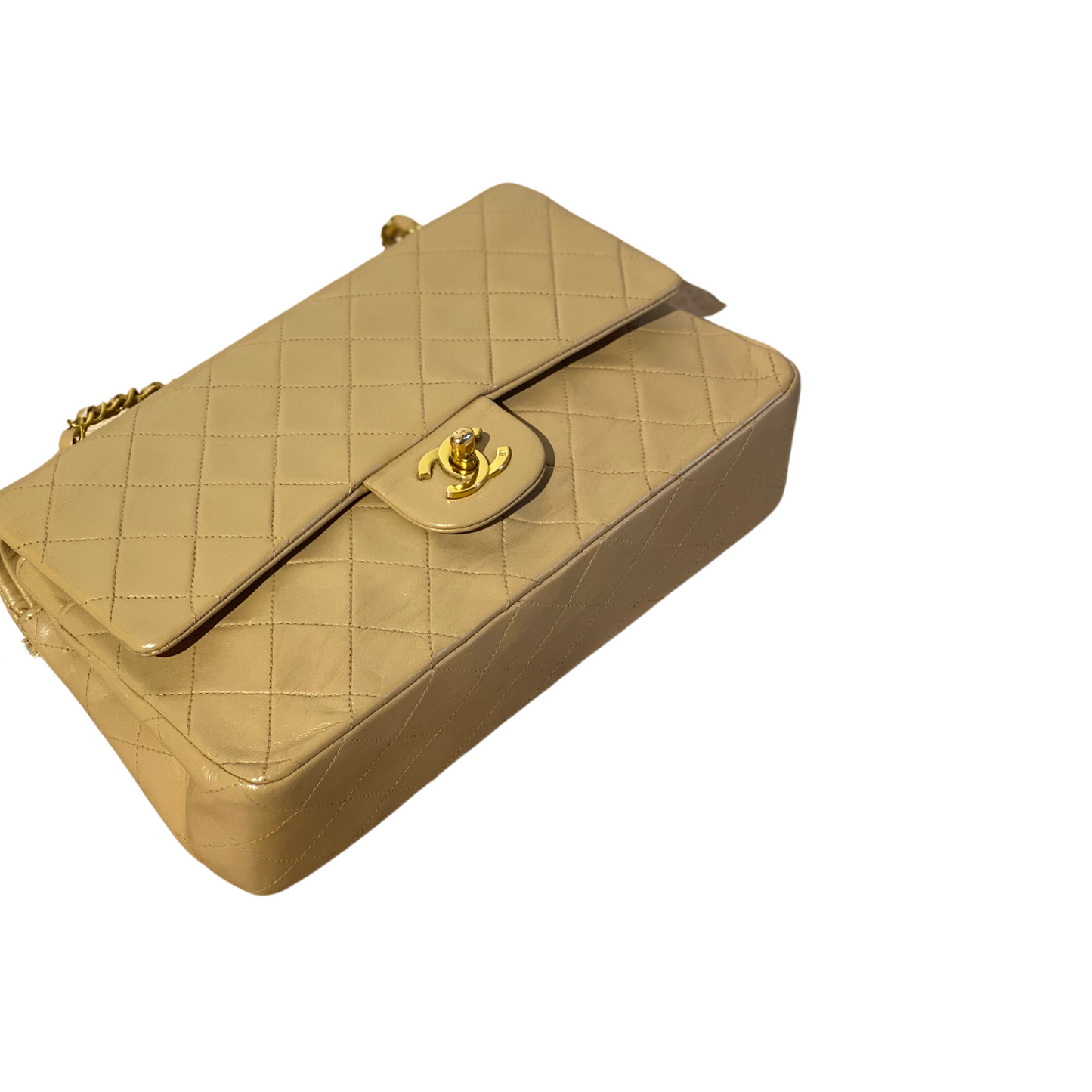 CHANEL CLASSIC FLAP BEIGE