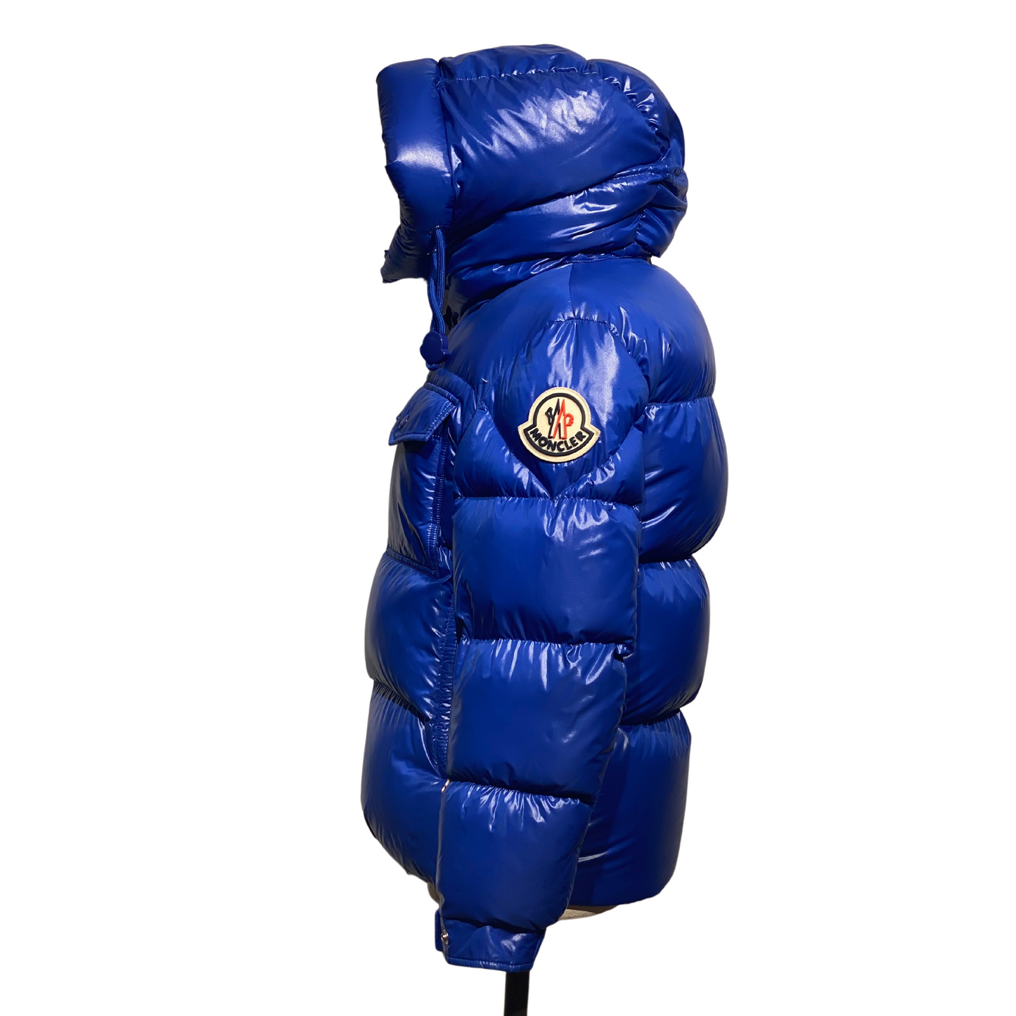 PIUMINO MONCLER BLU ELETTRICO